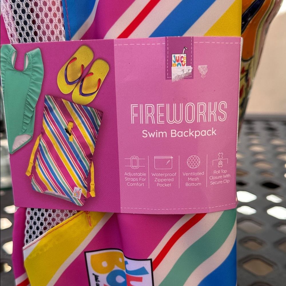 Ju-Ju-Be Fireworks Swim Backpack - Multicolor